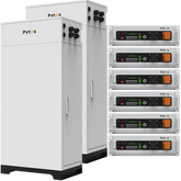 Pytes V-Box-OC with V5 5.12kWh Solar Batteries in Configuration 600Ah